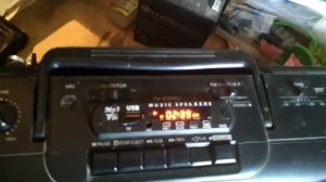 MP3 декодер встроенный в старый кассетный магнитофон