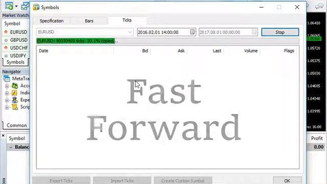 Metatrader 5 tick data export смотреть онлайн