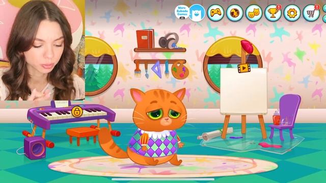 МНЕ СТРАШНО! ГОВОРЯЩИЙ КОТ БУБУ хочет УДАЛИТЬ всех ГОВОРЯЩИХ ДРУЗЕЙ! *кот бубу злой или нет* смотреть онлайн