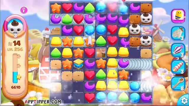 ? Cookie Jam Blast Level 256 ? смотреть онлайн