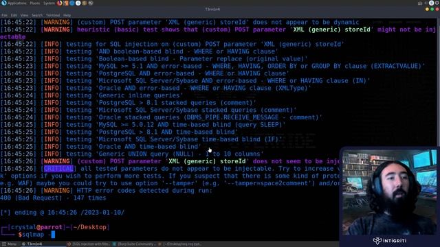 SQL injection with Filter Bypass via XML Encoding смотреть онлайн