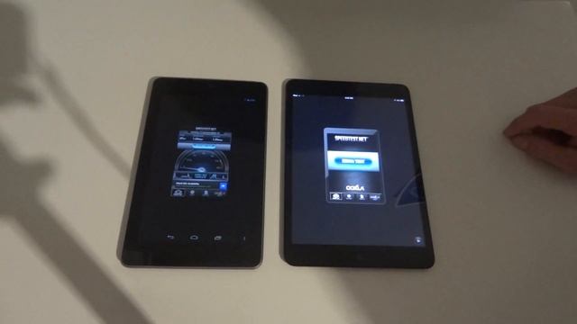 iPad Mini vs. Nexus 7 Speedtest смотреть онлайн