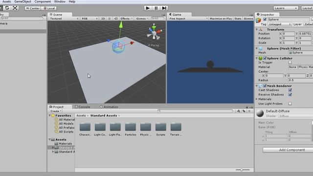 Unity3D[Видео Урок] - "С чего начать?" смотреть онлайн