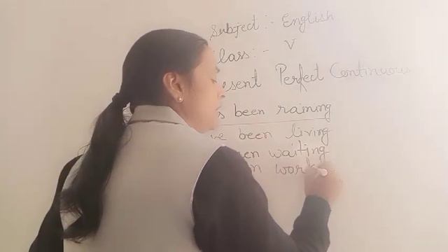 Class -5 Present Perfect Continuous Tense смотреть онлайн