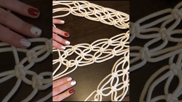 Двойное кашпо макраме. смотреть онлайн