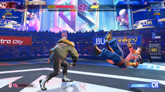 SF6 - KAZUNOKO (Jamie) Vs. MOMOCHI (Ed) Pro Match