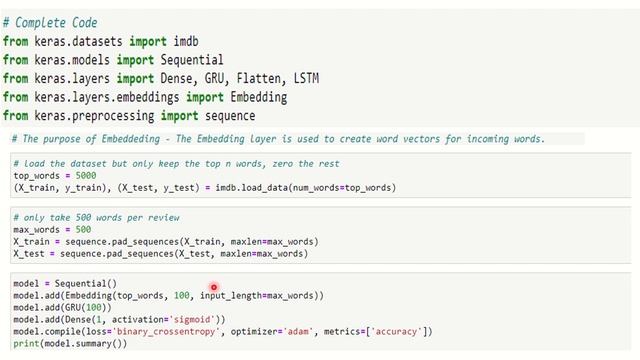 21. GRU with Keras - A quick implementation. смотреть онлайн
