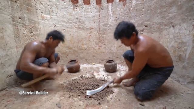 How To Build Secret Underground House With Temple Underground Swimming Pools смотреть онлайн