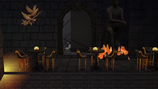 Построила ночной клуб Underworld из Ярости Титанов (КР) / Строительство / Sims 4 смотреть онлайн