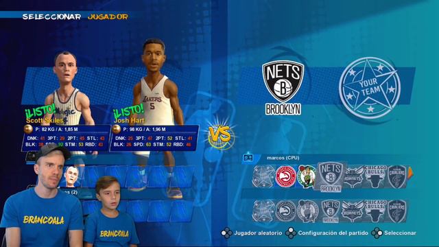 JOGUEI BASQUETE NO NINTENDO SWITCH NBA 2k PLAYGROUNDS 2 - Família Brancoala Games смотреть онлайн