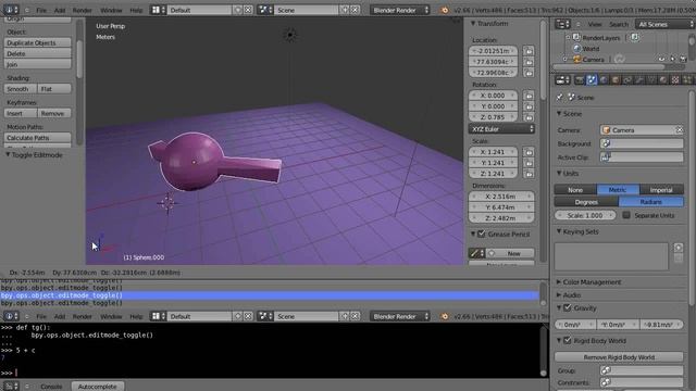 Blender Tutorial - Grouping Python Expressions Together for Easy Playback смотреть онлайн
