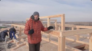 Кровля дома из СИП-панелей. Устройство стропильной системы.