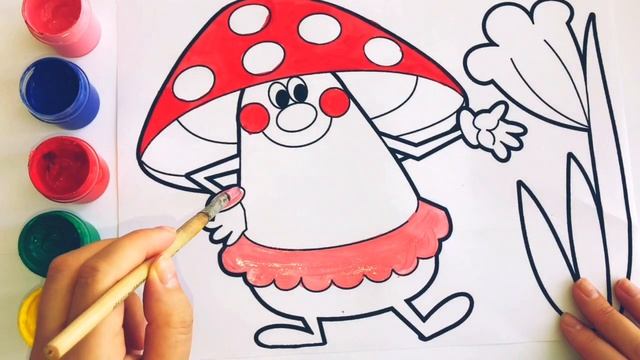 Разукрашиваем и изучаем цвета. Draw and learning colors. смотреть онлайн