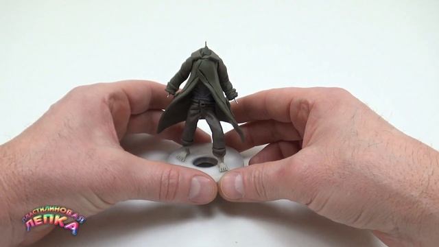 Моно из игры Маленькие Кошмары 2 Little Nightmares 2 | Лепим фигурки из пластилина