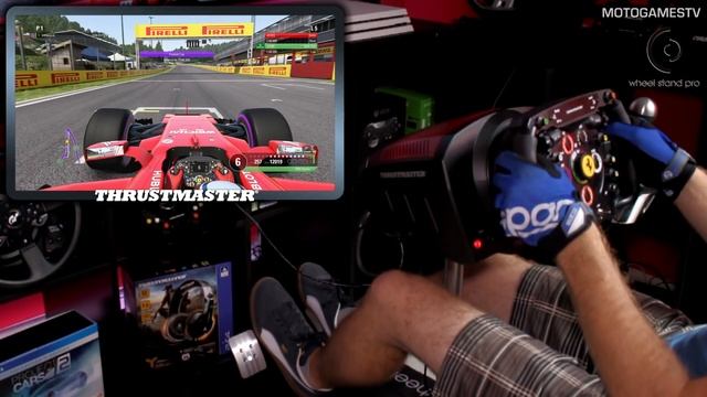 F1 2017 - Wheel Stand Pro with Thrustmaster TS-XW Racer + Ferrari F1 Wheel Add-On смотреть онлайн