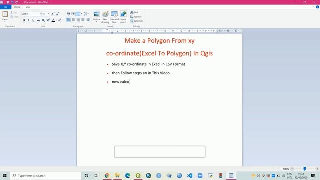 QGIS Tutorial 2 :Make a Polygon From xy co-ordinate(Excel To Polygon) In QGIS смотреть онлайн