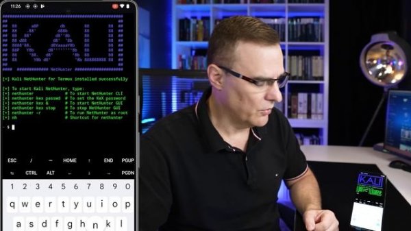 Kali Linux NetHunter install in 8 minutes (rootless) and includes Android 14