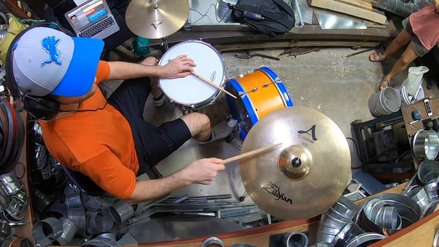 Changüí - Rhythm from eastern Cuba (drumset cover) смотреть онлайн