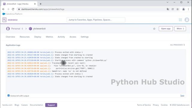 Telegram бот python - деплой на сервер Heroku с webhook и база данных PostgreSQL (уже чутка платный смотреть онлайн