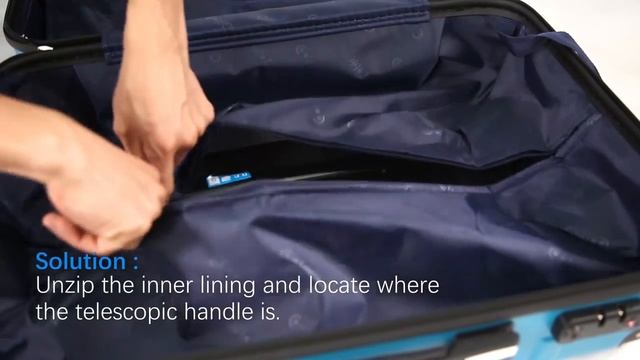 What to Do When Having Trouble Pulling Out or Pushing In the Handle of the Luggage (Handle) смотреть онлайн