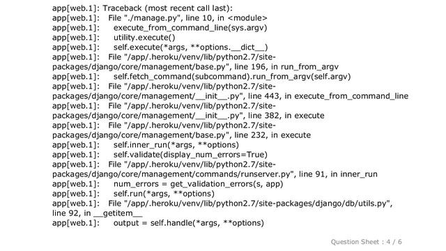 Django : Heroku push of django app gets "No module named psycopg2.extensions" смотреть онлайн