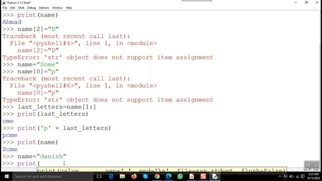 String Functions & Properties | Python Programming#6 смотреть онлайн