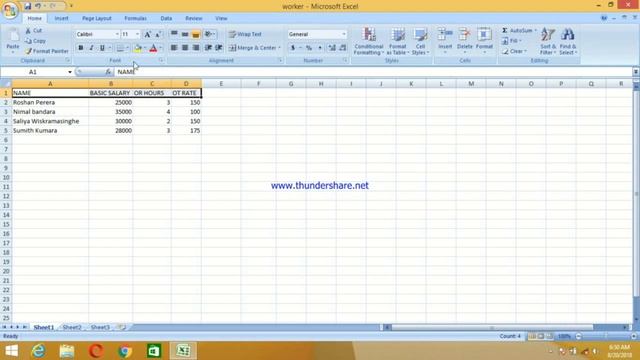 2-Microsoft Excel - Data types and formatting (it plus) смотреть онлайн
