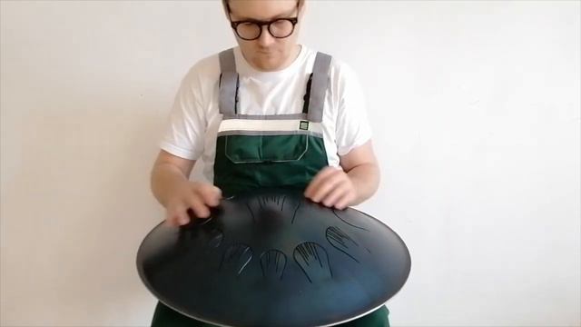 196 YW Pulsar steel tongue drum E2 low 11 notes смотреть онлайн