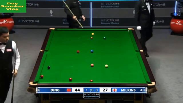 Ding Junhui [ 丁俊晖 ] vs Robert Milkins ** 2020 European Masters ** short form смотреть онлайн