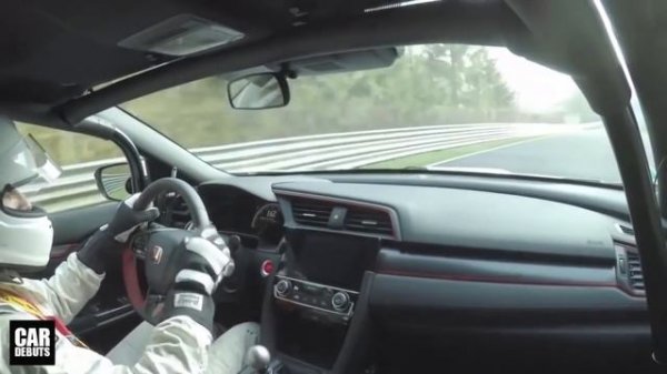 ทำสถิติโลก 2017 Honda Civic Type R Production car ขับหน้า เร็วที่สุดในโลก