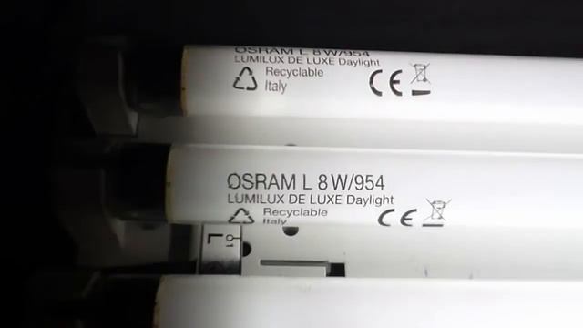 Świetlówki Osram 8W Lumilux De Luxe - fluorescent tubes Osram T5 смотреть онлайн