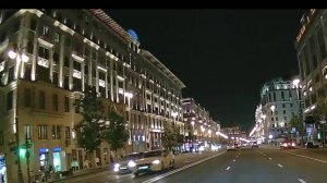 Ночная Москва. Июль 2023. Садовое кольцо, Ленинградское шоссе, Подмосковье