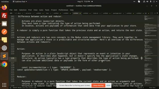 React interview questions in Hindi #15 Difference between action and reducer. смотреть онлайн