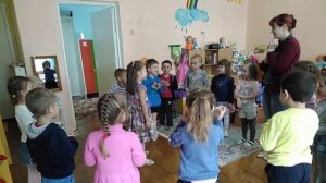 Каравай в садике с днем рождения.