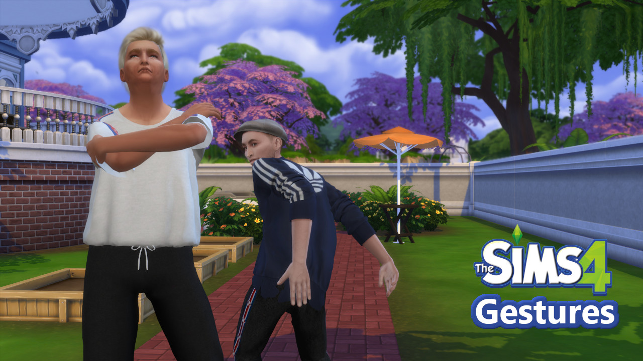 The Sims 4 Gesture Animations - Download смотреть онлайн