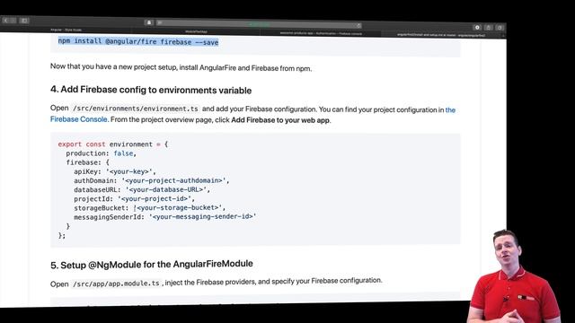 Advanced Web Apps 2019 Angular | S1P12 | Angularfire2 to connect angular and firebase смотреть онлайн