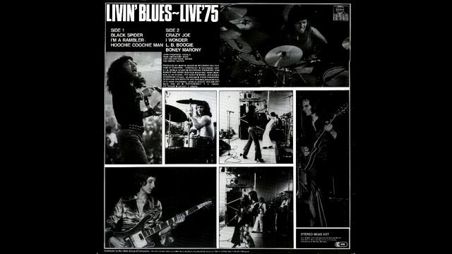 Liven' Blues - Black Spider (Live' 75)