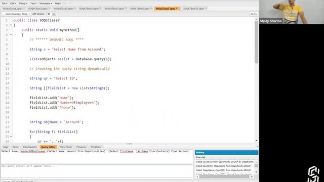 Dynamic SOQL in Apex | SOQL | Salesforce Development Course смотреть онлайн