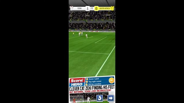 Score Hero Level 90 (3 Stars) Football Soccer - USA vs South Africa - Best Player Skills смотреть онлайн