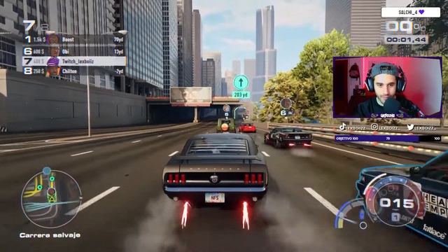 NFS UNBOUND #3 | UN DIA DE LOCOS - lexboiZ смотреть онлайн