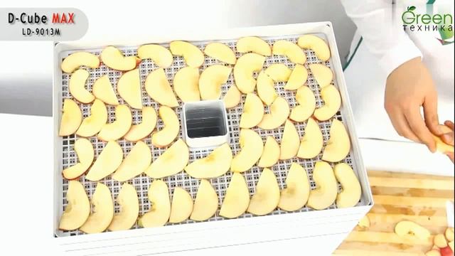 Дегидратор (сушилка) для фруктов и овощей LEQUIP D-Cube LD-9013 на 12 лотков