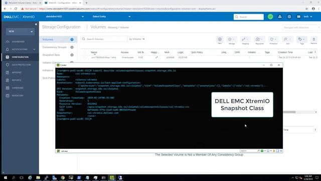 Dell EMC XtremIO with Kubernetes CSI - Protecting your running container смотреть онлайн