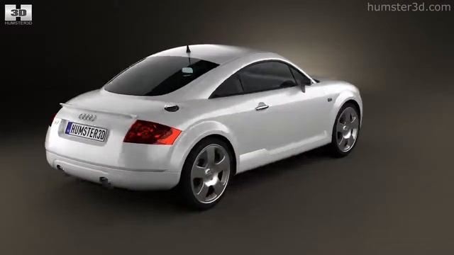 Audi TT Coupe (8N) 2003 by 3D model store Humster3D.com смотреть онлайн