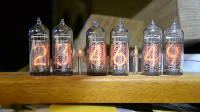 nixie clock смотреть онлайн