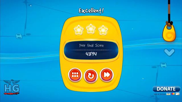 Cut The Rope: Time Travel - Level 1-9 [The Middle Ages] 3 Stars & Snowflake Walkthrough смотреть онлайн