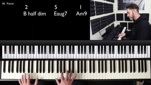 20 Gospel songs with 2-5-1 chord progression (Part 1) FREE PDF with chords available смотреть онлайн