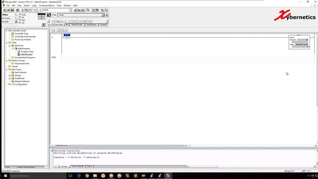 RSlogix 5000 or Studio 5000 First Scan Bit For System Initialization смотреть онлайн