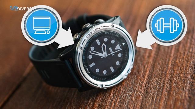 Наручный компьютер Garmin Descent MK1. Универсальные часы для дайвинга и не только! смотреть онлайн