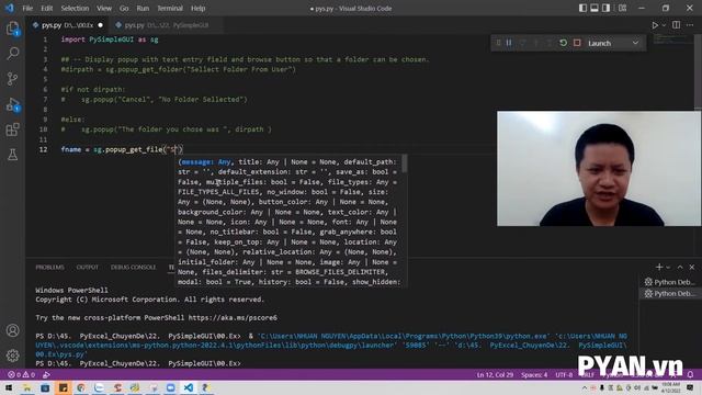 Lập Trình Giao Diện Với Chỉ Một Dòng Code Với PySimpleGUI - Chương Trình Sử Dụng Python Cơ Bản смотреть онлайн