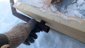 Как сделать сани волокуши (корыто) для снегохода